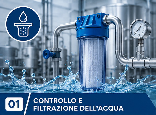 Controllo e filtrazione dellacqua